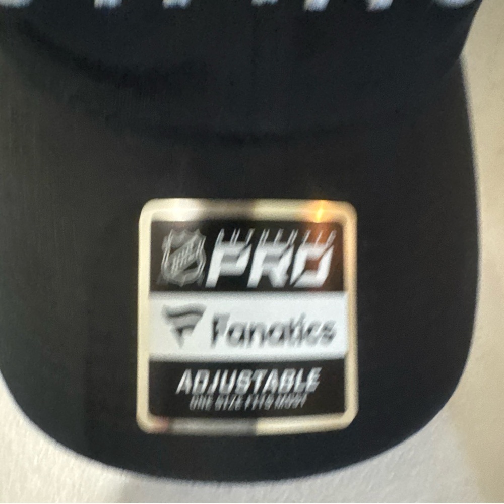 Dallas Stars Fanatics Branded Authentic Pro Rink Adjustable Hat Black Green New - Picture 5 of 16